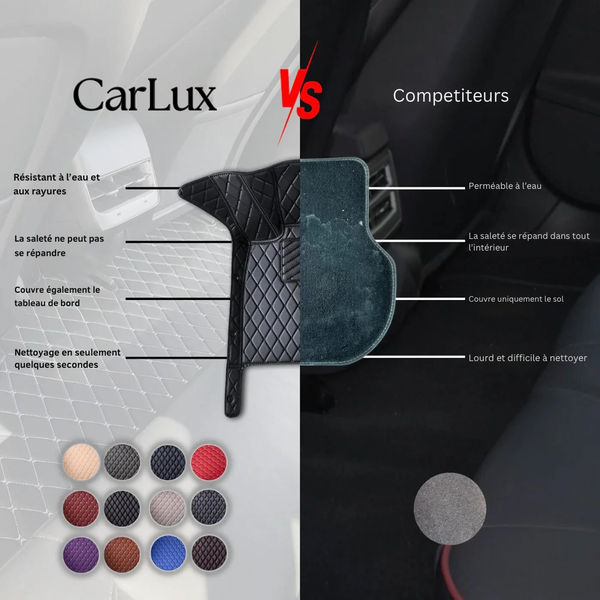 CARLUX™ TAPIS DE VOITURE SUR MESURE